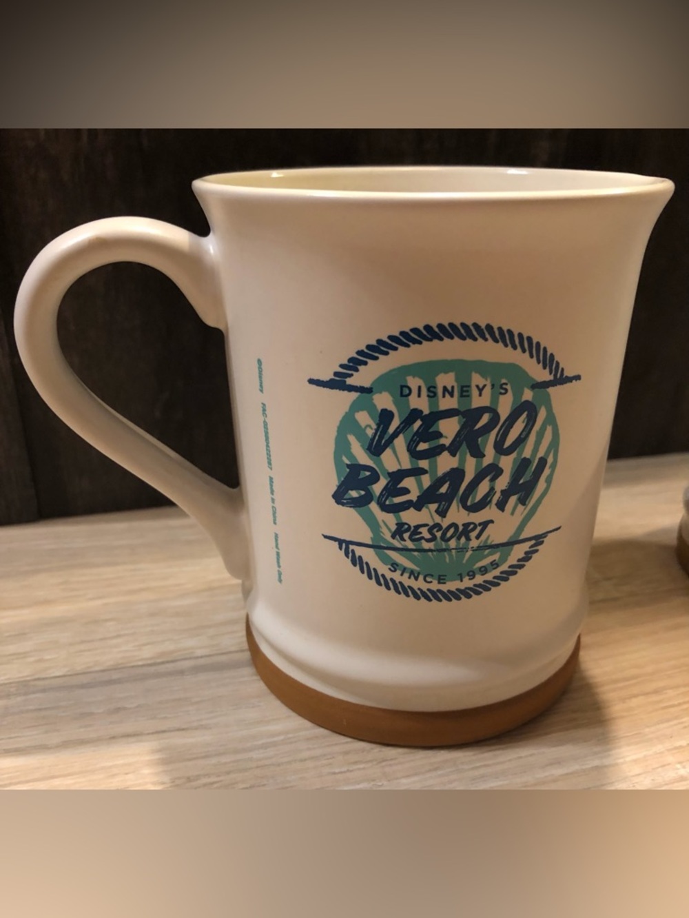 Disneys Vero Beach Resort Ceramic Coffee Mug Set of 2 Brand new from Resort. - Picture 3 of 4